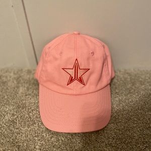 Jeffree star baby pink dad hat